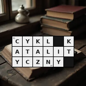 Hasło krzyżówkowe szereg przemian chemicznych mających na celu zmianę substratu w produkt poprzez dodanie katalizatora - cykl katalityczny – rozwiązanie, synonimy, podpowiedzi i definicje krzyżówkowe